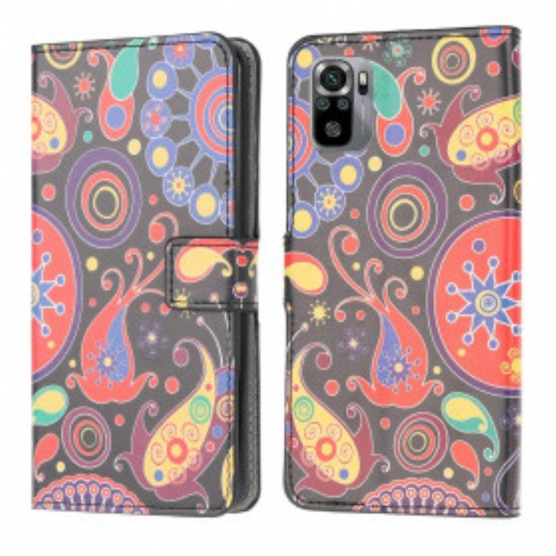 Lærdeksel Til Xiaomi Redmi Note 10 / 10S Galaxy Design