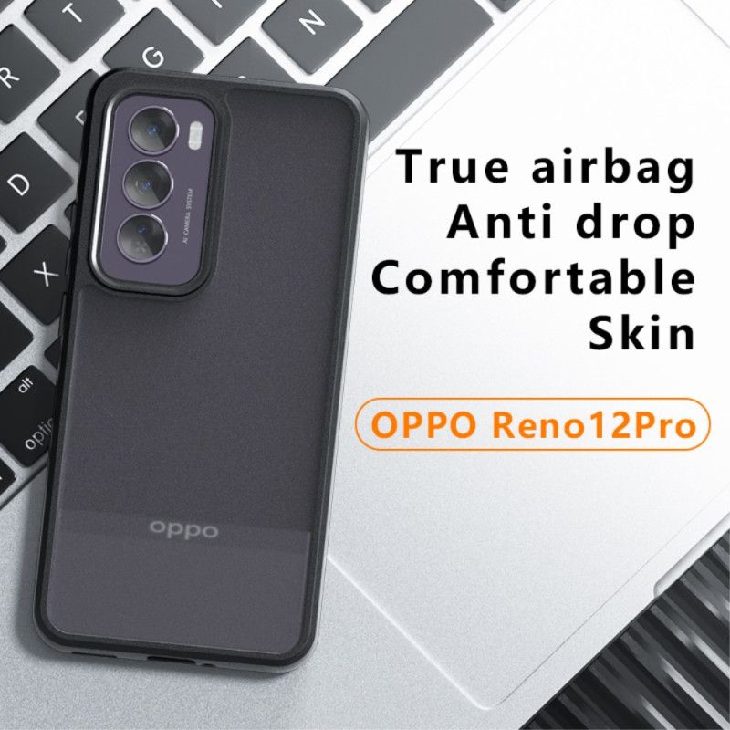 Deksel Oppo Reno 12 Pro 5g Mobildeksel Frosted Black