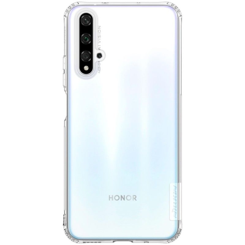 Deksel Huawei Nova 5T Gjennomsiktig Mobildeksel Naturlig Gjennomsiktig Nillkin