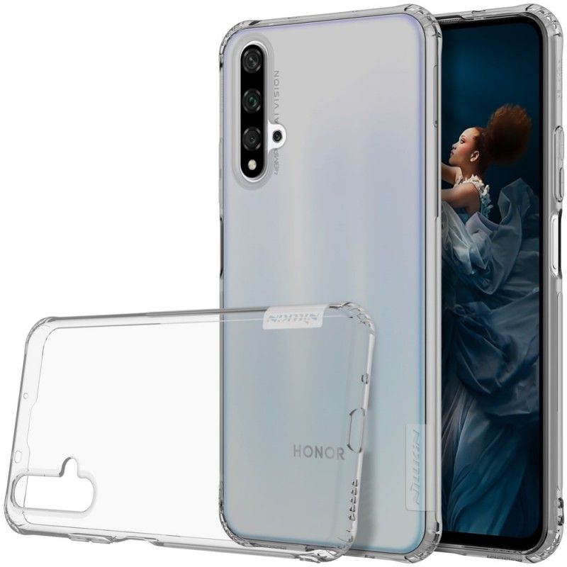 Deksel Huawei Nova 5T Gjennomsiktig Mobildeksel Naturlig Gjennomsiktig Nillkin