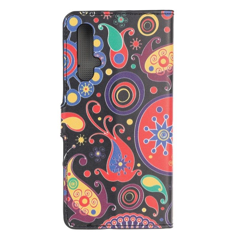 Folio Deksel for Huawei Nova 5T Galakse Design