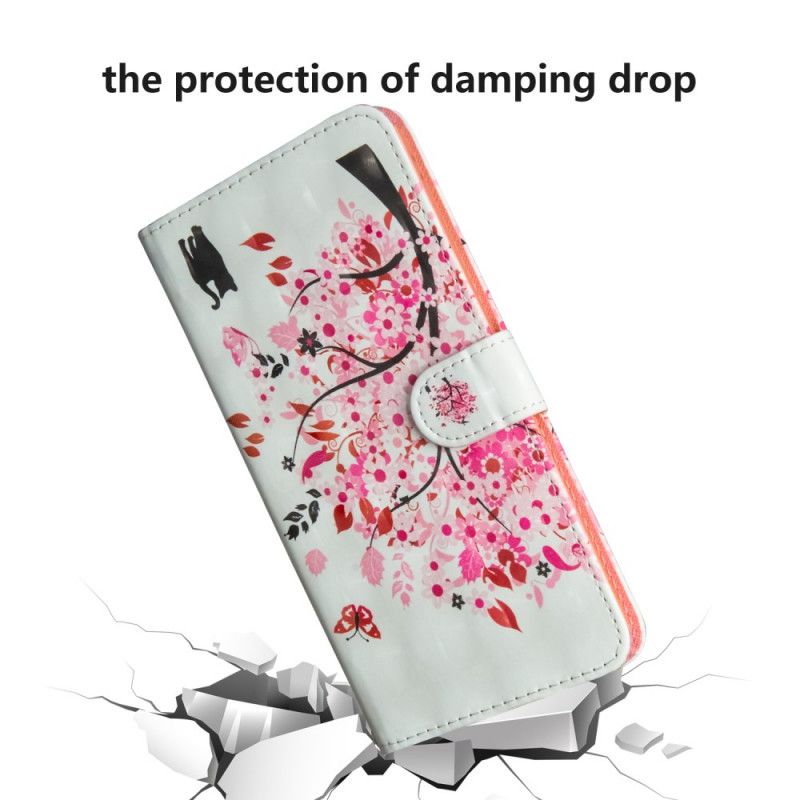 Folio Deksel Honor 20e / 20 Lite Rosa Tre Anti-fall