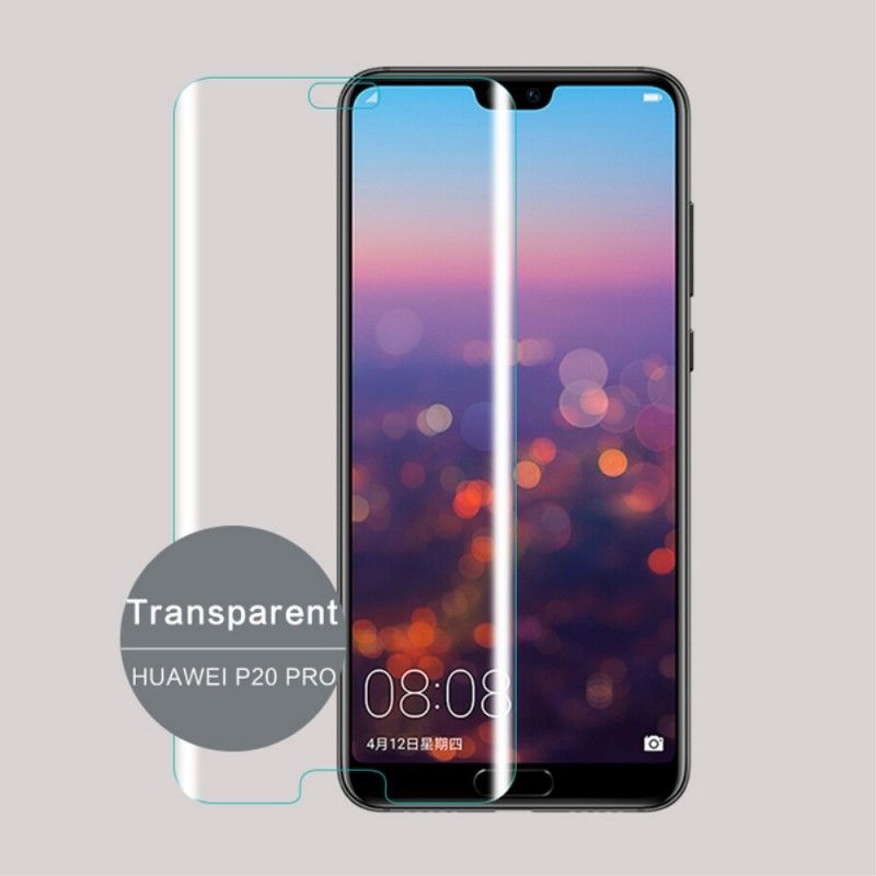 Buet Herdet Glassbeskyttelse Huawei P20 Pro Svart Mofi