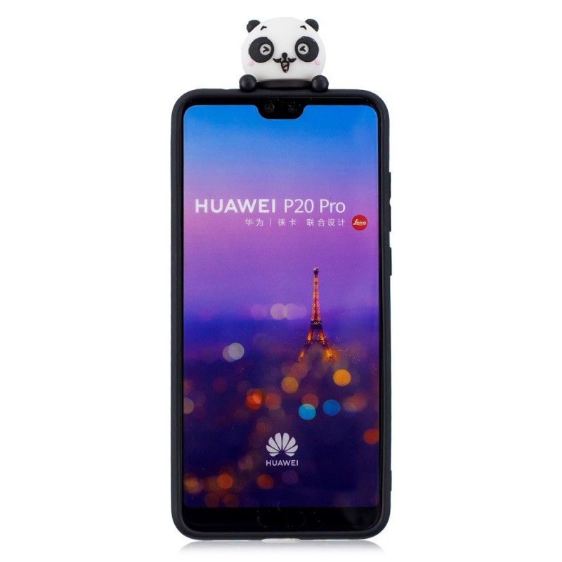 Deksel Huawei P20 Pro 3D Familie Av Pandaer