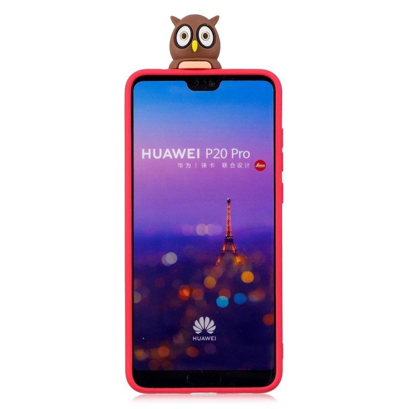 Deksel Huawei P20 Pro 3D Frøken Ugle