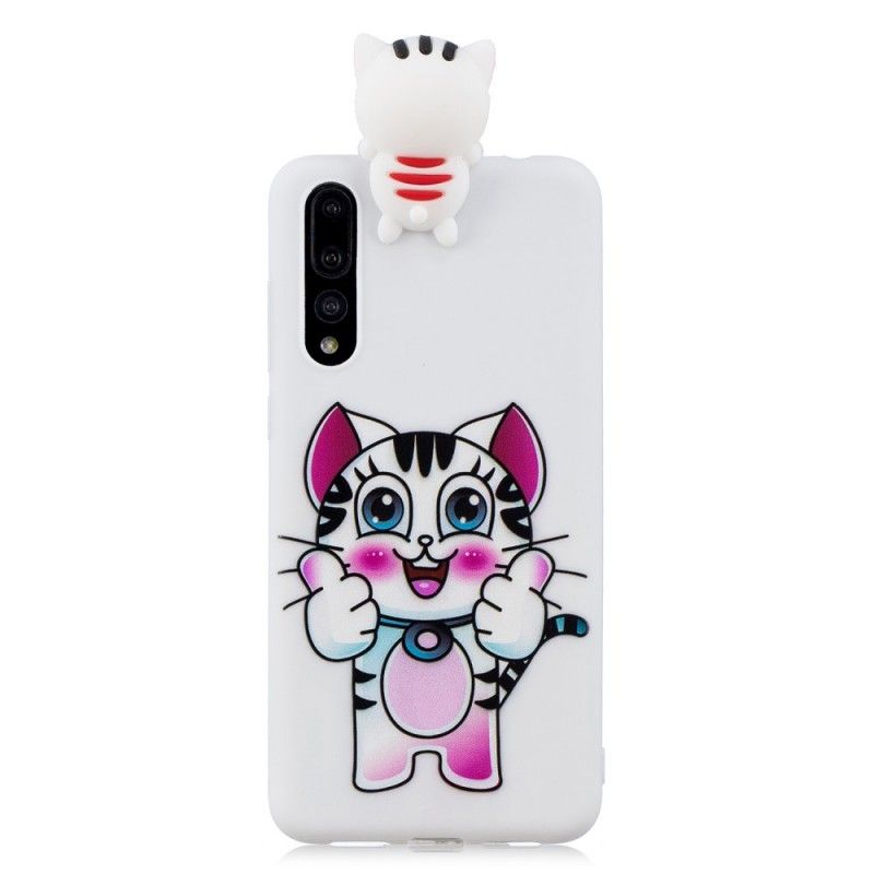 Deksel Huawei P20 Pro 3D Katt Moro Anti-fall