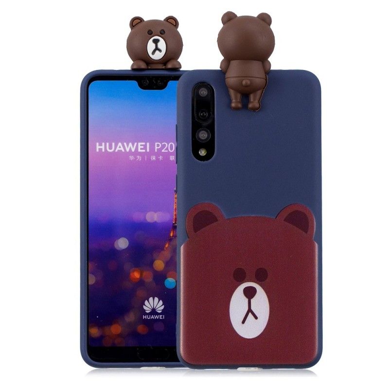 Deksel Huawei P20 Pro 3D Morsom Panda