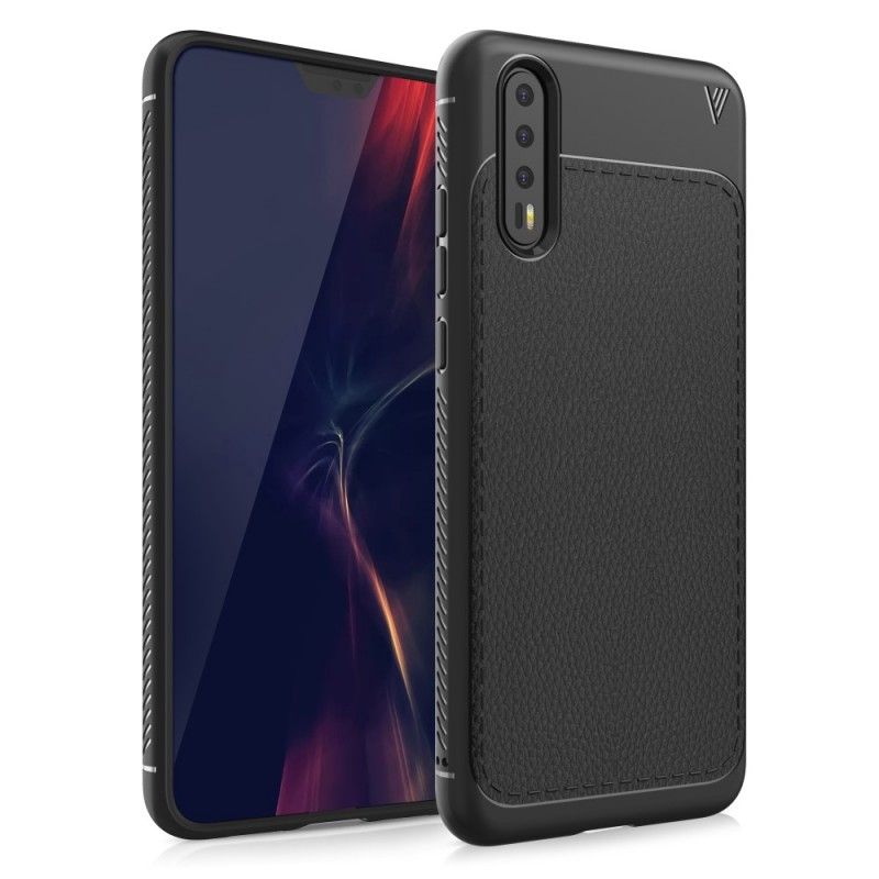 Deksel Huawei P20 Pro Rød Premium Skinneffekt