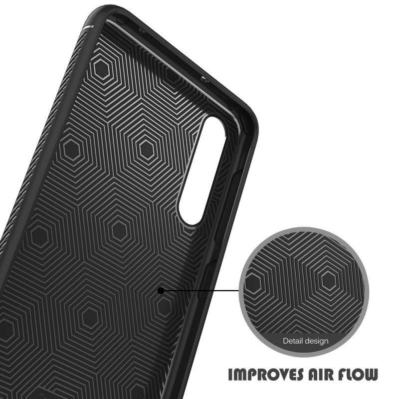 Deksel Huawei P20 Pro Rød Premium Skinneffekt