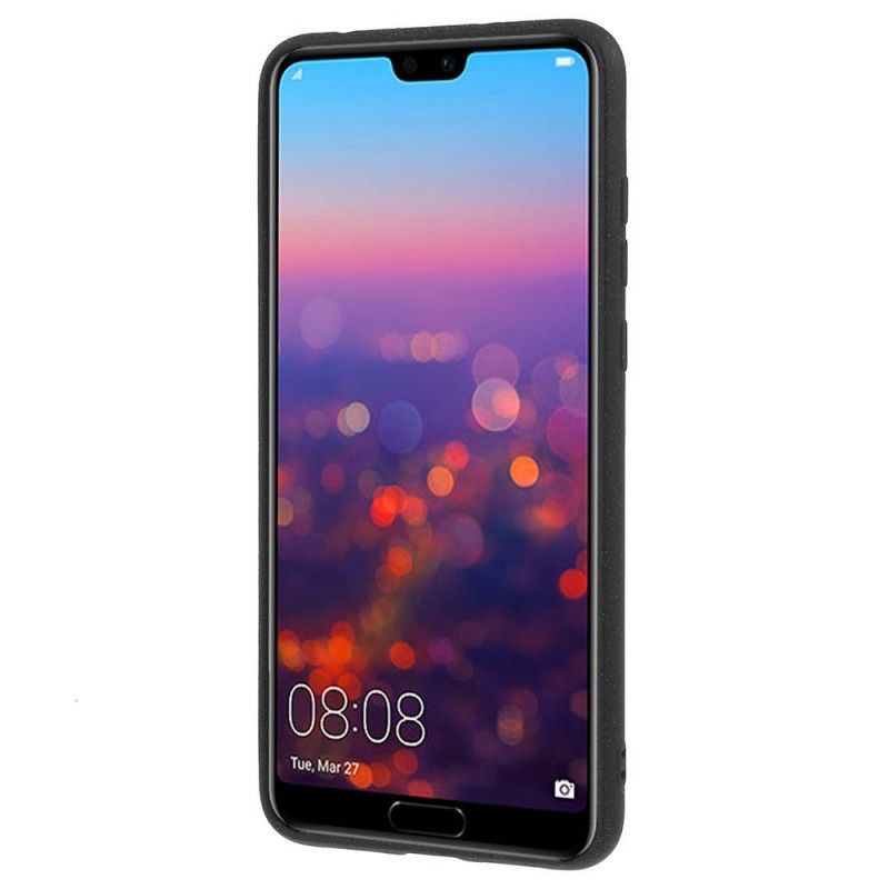 Deksel Huawei P20 Pro Svart Matt Silikon