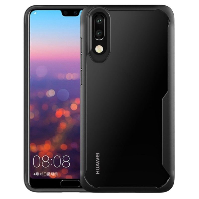 Deksel Huawei P20 Pro Svart Premium Hybrid Anti-fall