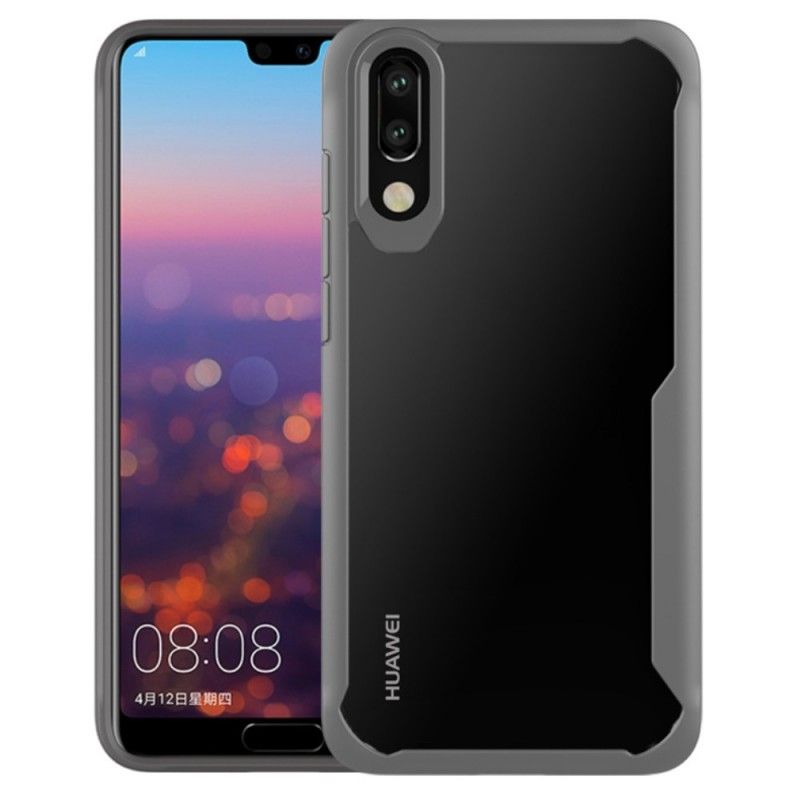 Deksel Huawei P20 Pro Svart Premium Hybrid Anti-fall