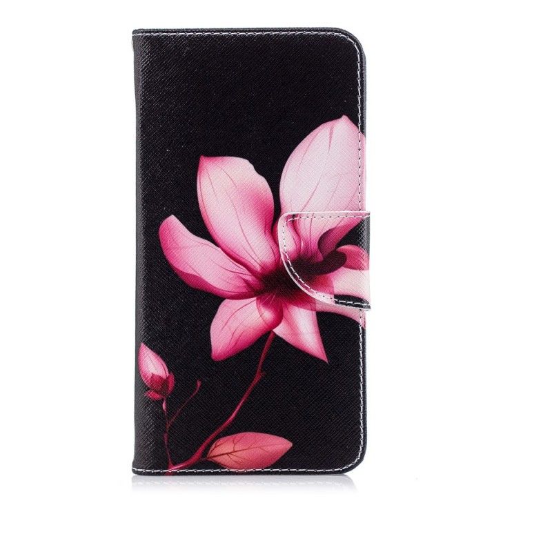 Folio Deksel Huawei P20 Pro Rosa Blomst Beskyttelse