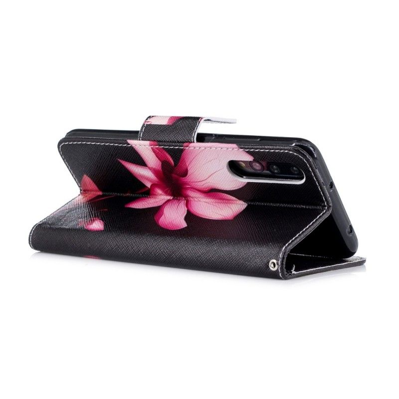 Folio Deksel Huawei P20 Pro Rosa Blomst Beskyttelse