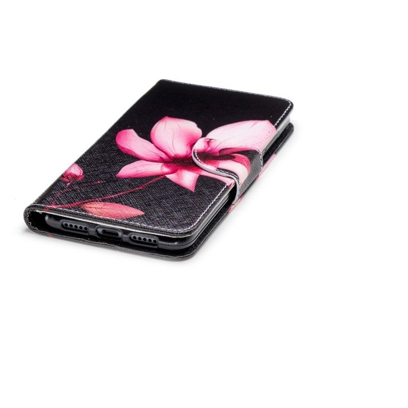 Folio Deksel Huawei P20 Pro Rosa Blomst Beskyttelse