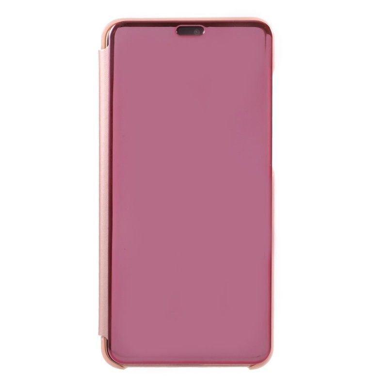 Folio Deksel Huawei P20 Pro Svart Speil Og Skinneffekt