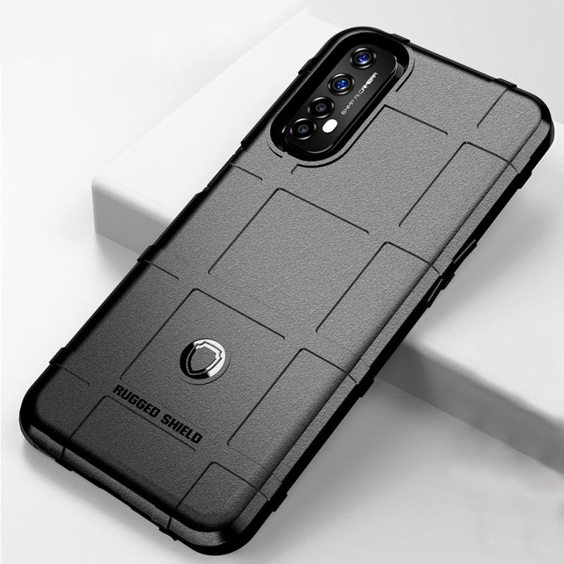 Deksel for Realme 7 Pro Svart Robust Skjold