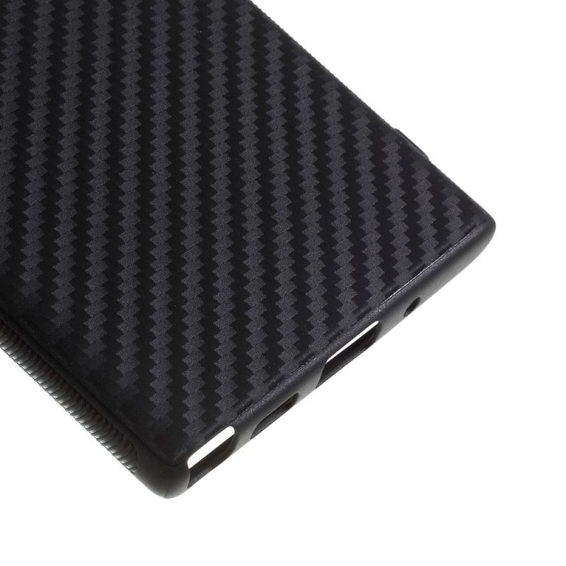 Deksel Samsung Galaxy Note 10 Eleganse Karbonfiber