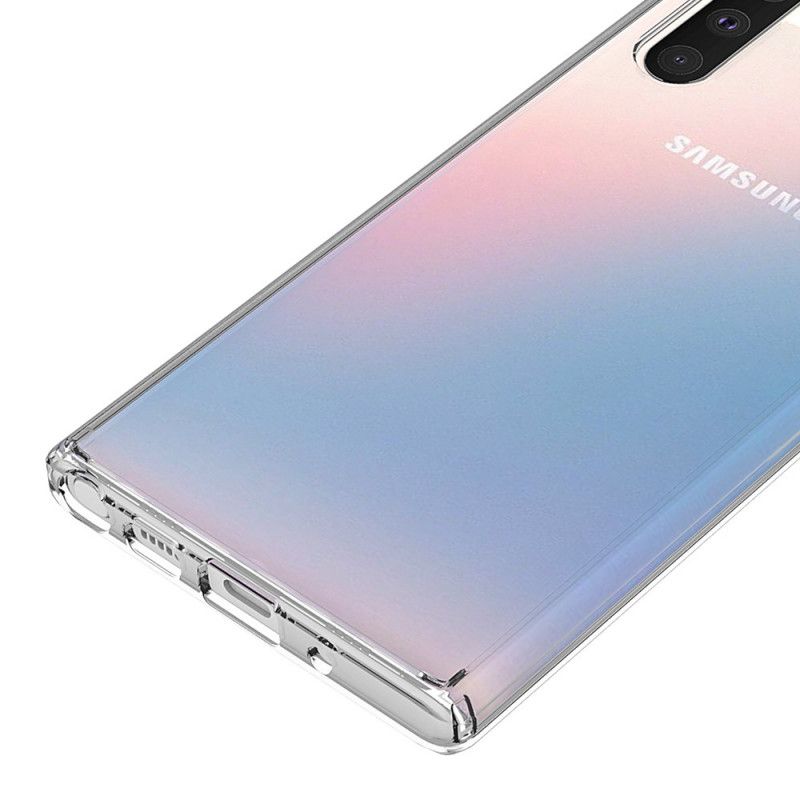 Deksel Samsung Galaxy Note 10 Mobildeksel Gjennomsiktig Og Akryl