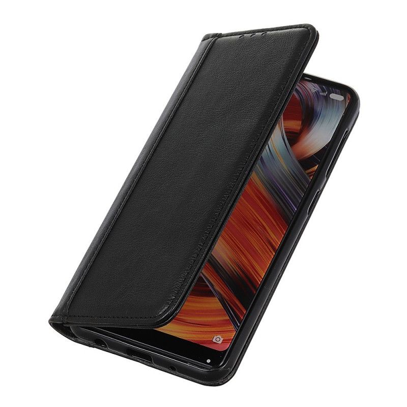 Folio Deksel for Samsung Galaxy M31 Svart Delt Skinnstil