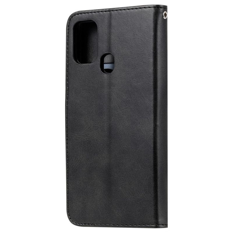 Folio Deksel for Samsung Galaxy M31 Svart Vintagepung