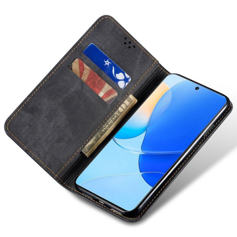 Folio Deksel Huawei Nova 12 Se Jeansstoff