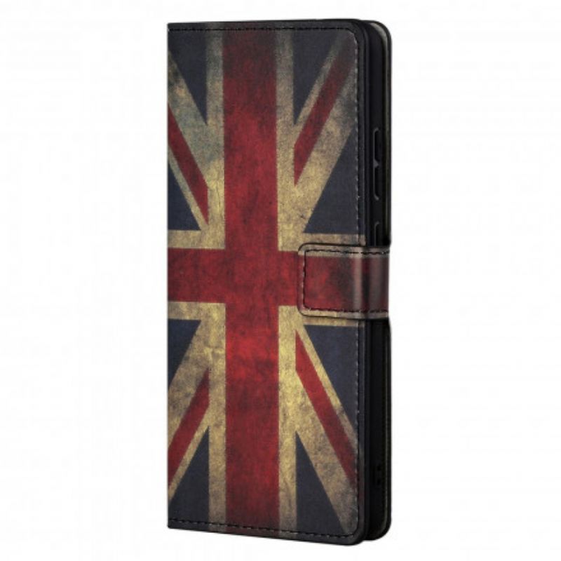 Folio Deksel Motorola Edge 20 Flag England