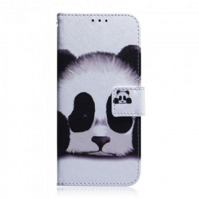 Folio Deksel Motorola Edge 20 Panda Face