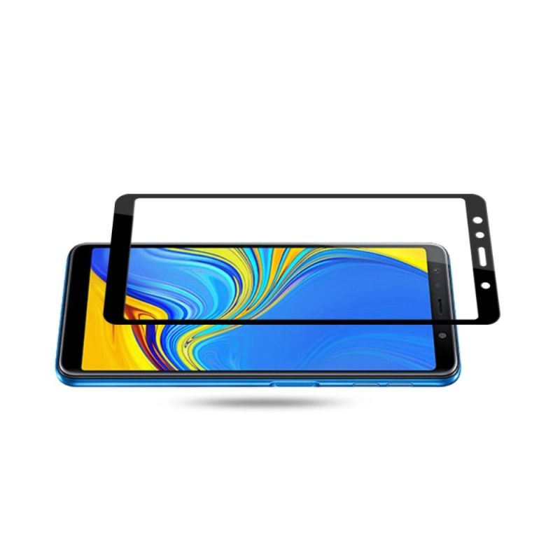 Herdet Glassbeskyttelse Samsung Galaxy A7 Svart Mocolo