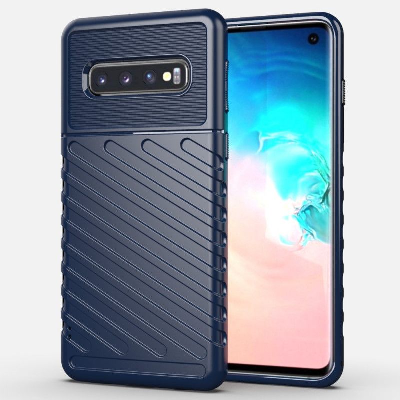 Deksel for Samsung Galaxy S10 Svart Tordenserie