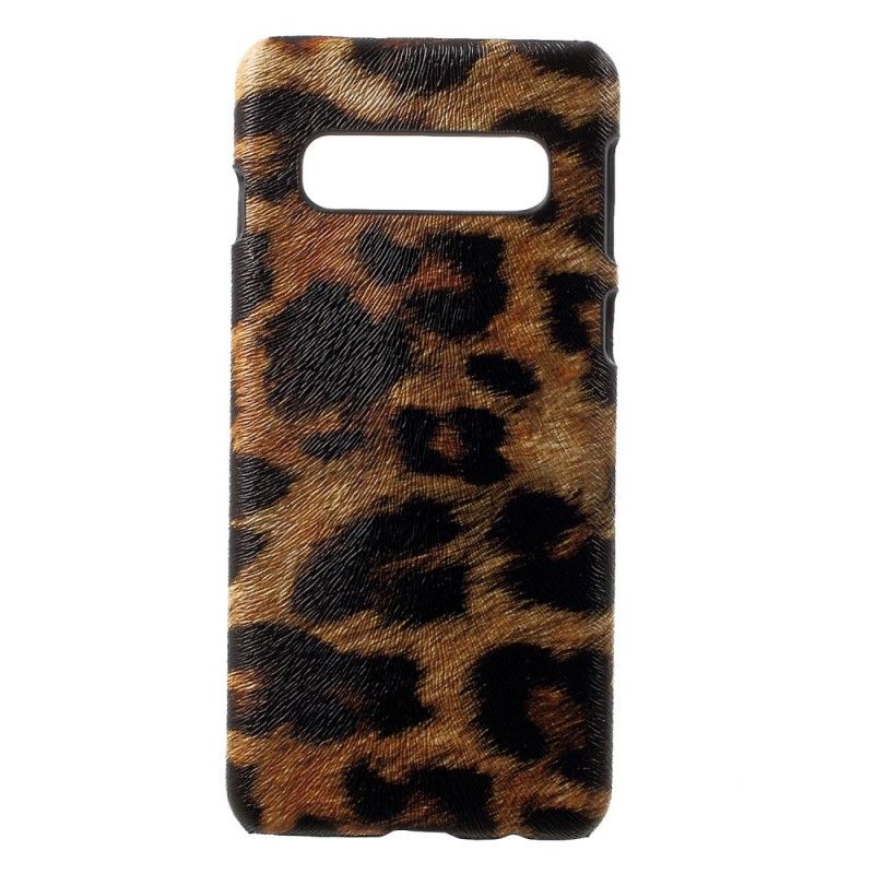 Deksel Samsung Galaxy S10 Brun Leopard Beskyttelse