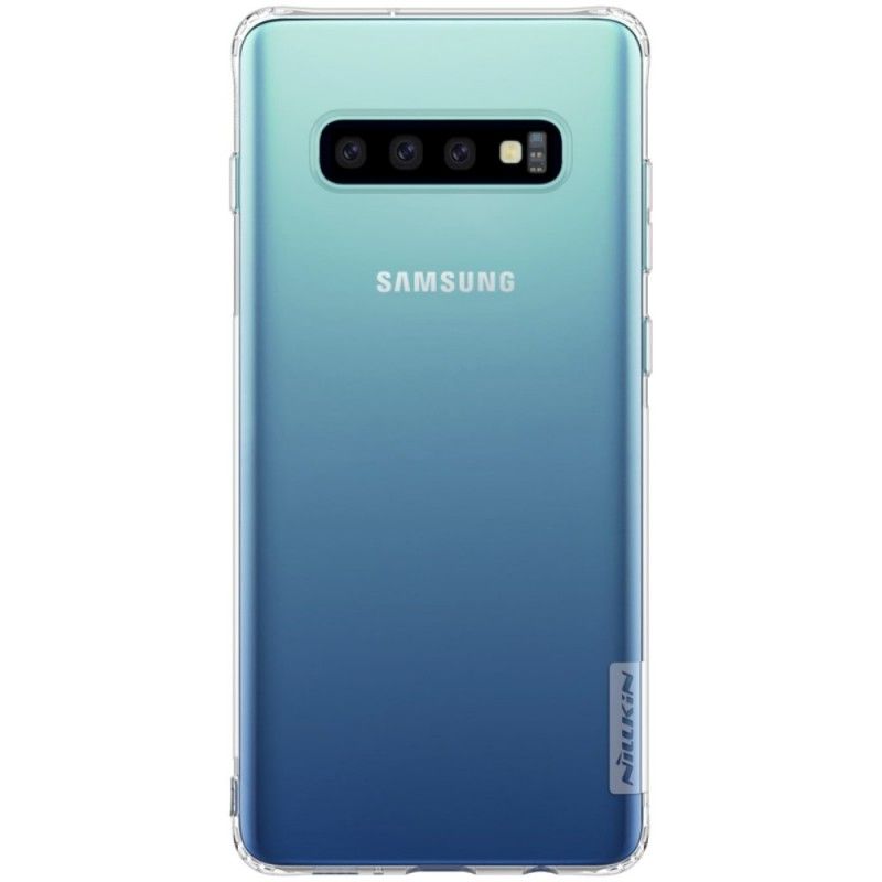 Deksel Samsung Galaxy S10 Hvit Gjennomsiktig Nillkin