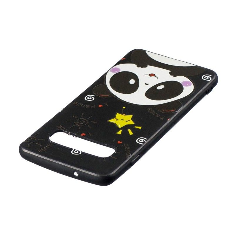 Deksel Samsung Galaxy S10 Panda-Stjerne