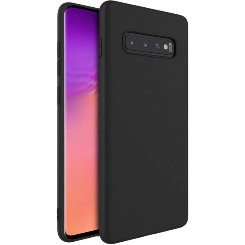 Deksel Samsung Galaxy S10 Svart Frostet Imak