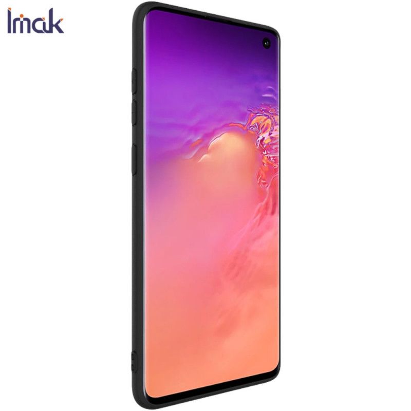 Deksel Samsung Galaxy S10 Svart Frostet Imak