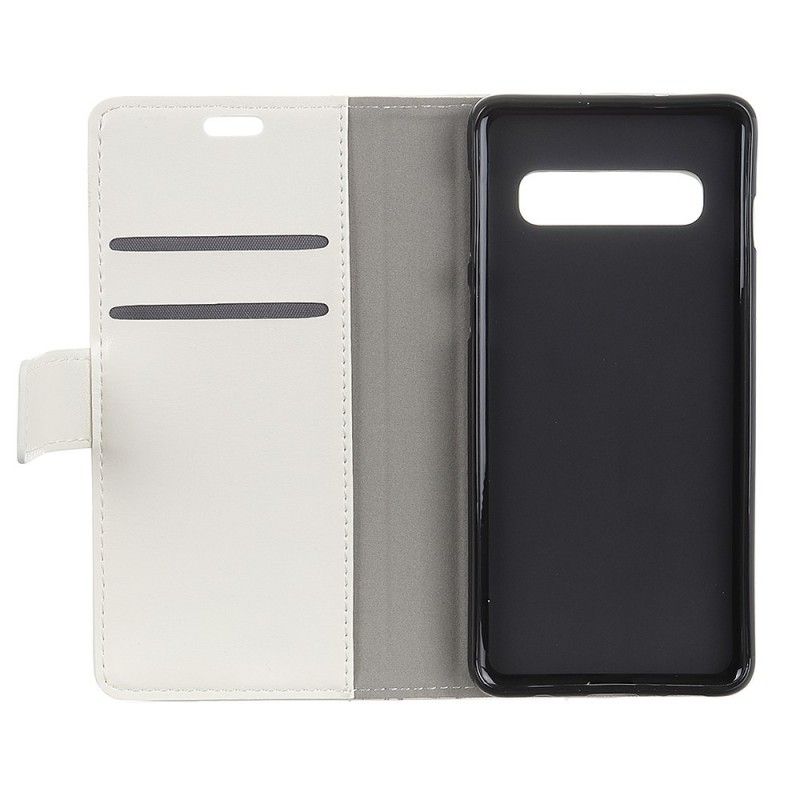 Folio Deksel for Samsung Galaxy S10 Glupske Dyr