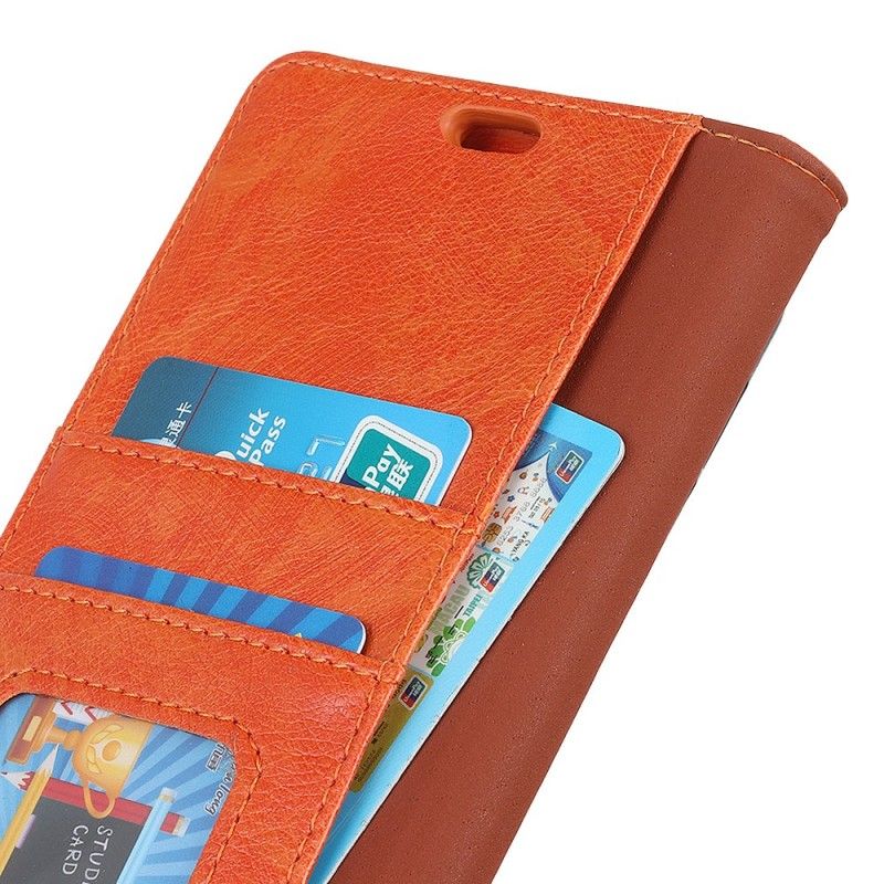 Folio Deksel for Samsung Galaxy S10 Svart Skinnende Skinneffekt