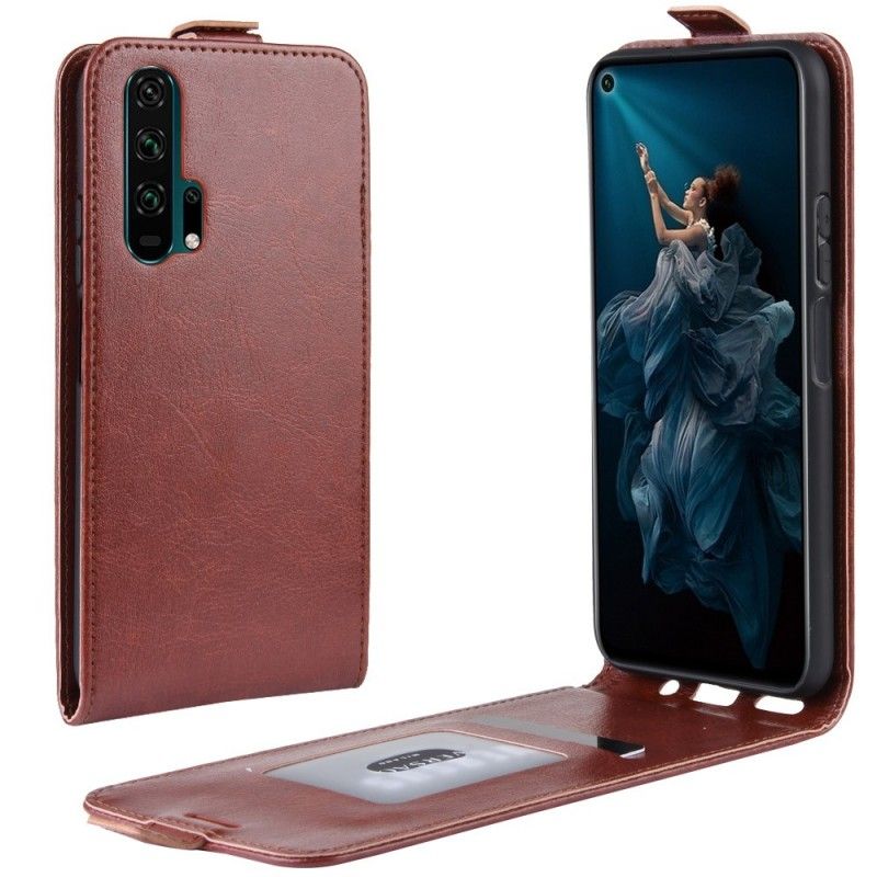 Folio Deksel Honor 20 Pro Svart Retrofolding