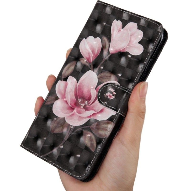 Lærdeksel Folio Deksel Honor 20 Pro Blomster Blomstrer