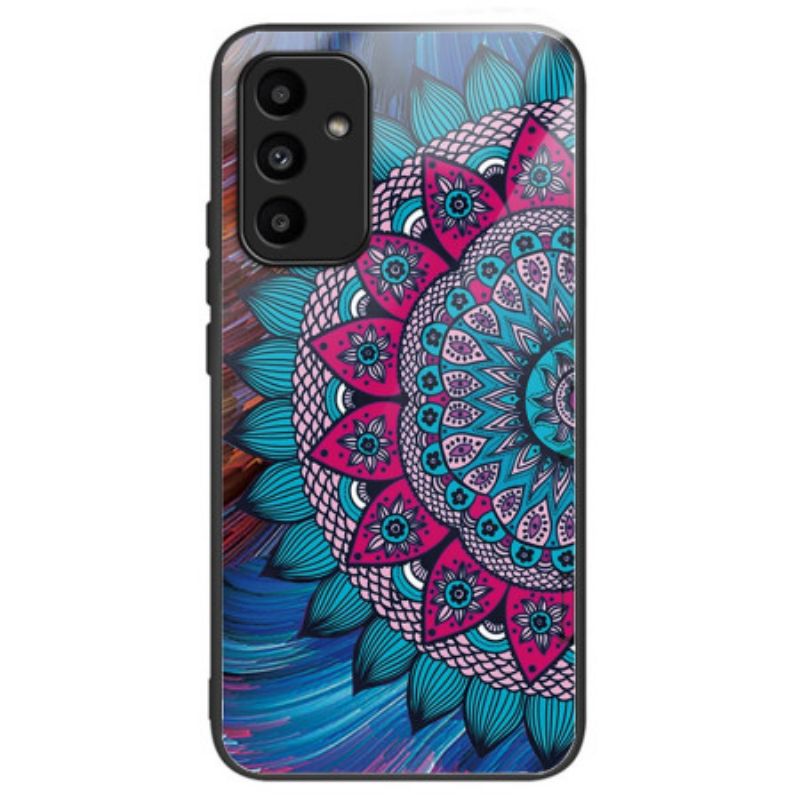 Deksel Samsung Galaxy A15 5g Mandala Herdet Glass