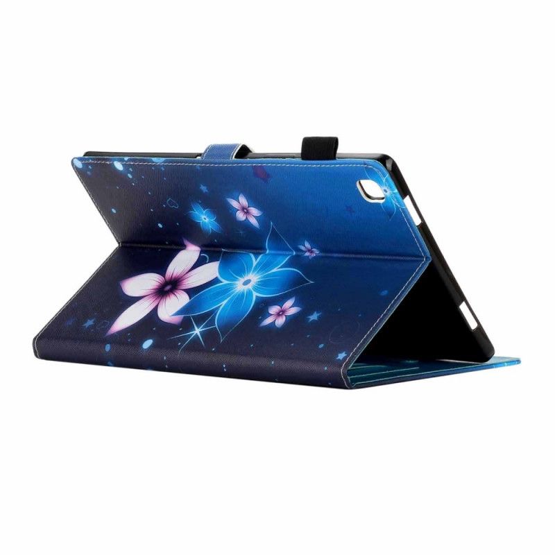 Folio Deksel for Samsung Galaxy Tab A7 Blomster