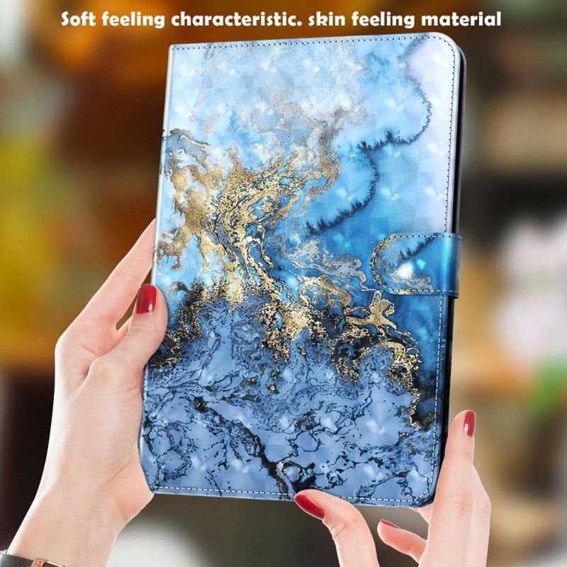 Folio Deksel for Samsung Galaxy Tab A7 Lys Flekk Marmor