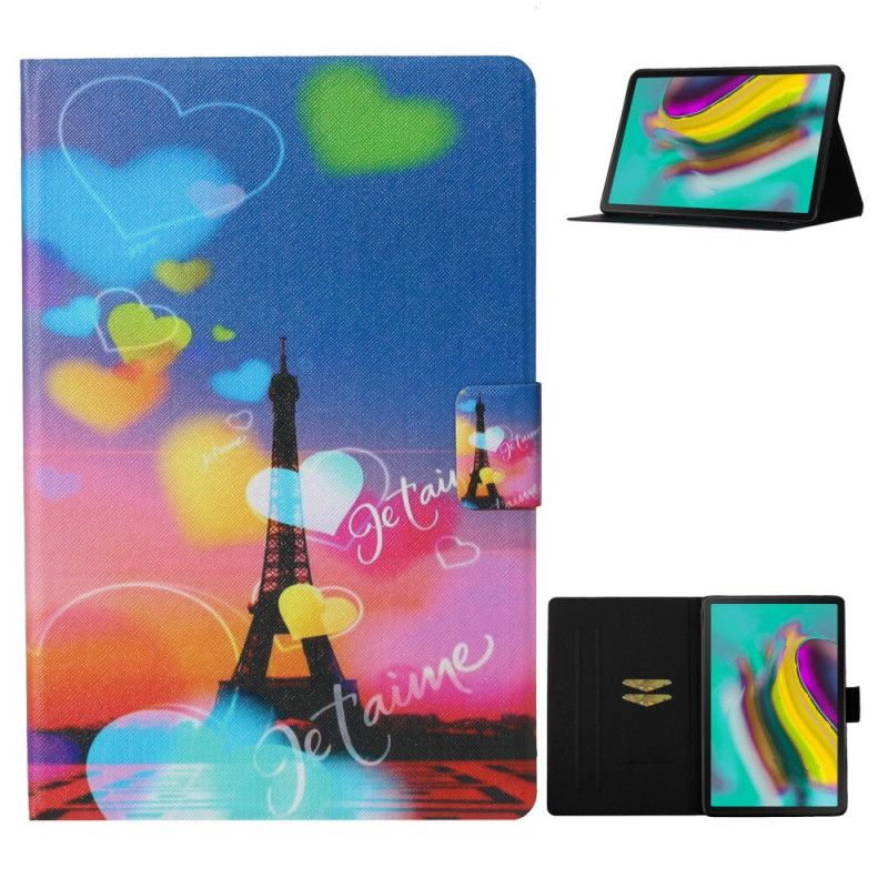 Folio Deksel for Samsung Galaxy Tab A7 Paris Jeg Elsker Deg