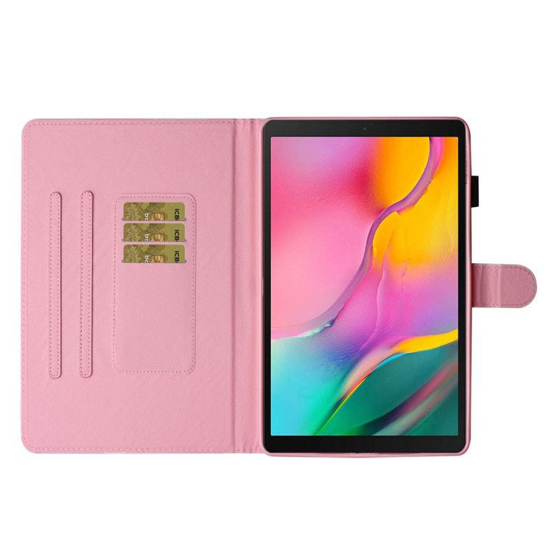 Folio Deksel Samsung Galaxy Tab A7 Forelsket Elefant