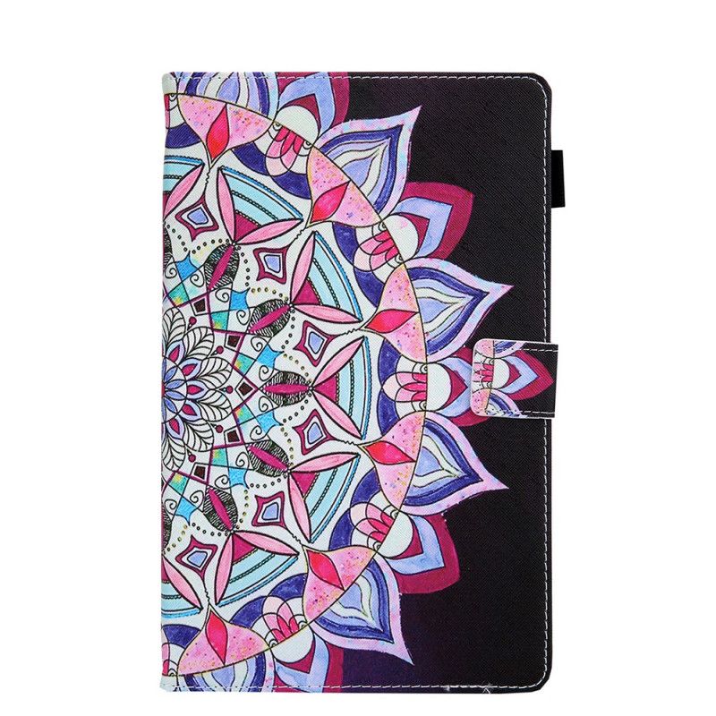 Folio Deksel Samsung Galaxy Tab A7 Grafisk Mandala