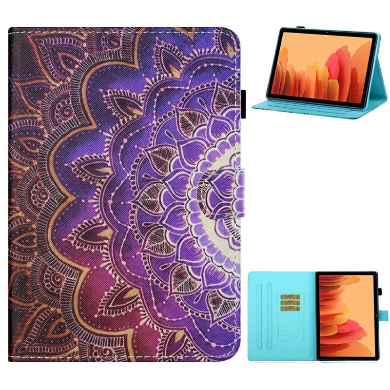 Folio Deksel Samsung Galaxy Tab A7 Mandala Kunst