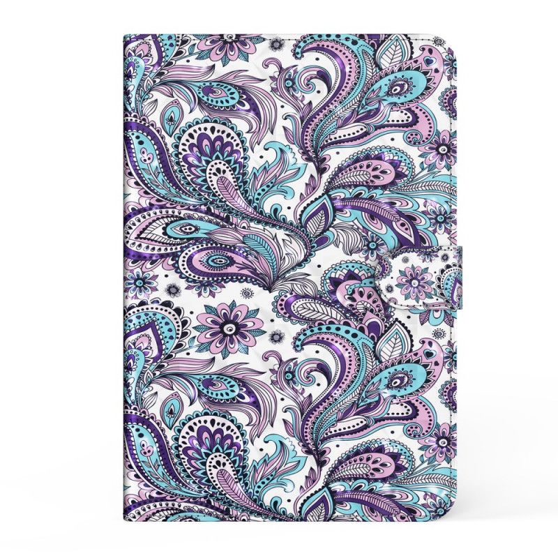 Folio Deksel Samsung Galaxy Tab A7 Paisley Mønster Beskyttelse