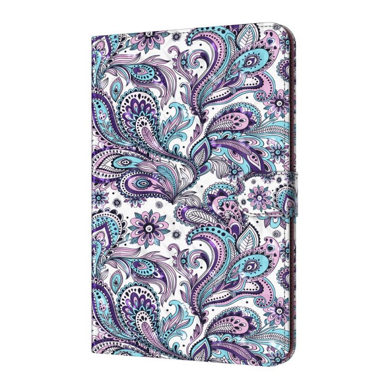 Folio Deksel Samsung Galaxy Tab A7 Paisley Mønster Beskyttelse