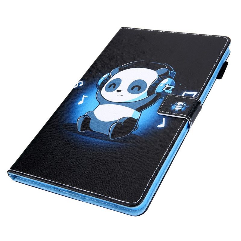 Lærdeksel Folio Deksel Samsung Galaxy Tab A7 Funky Panda