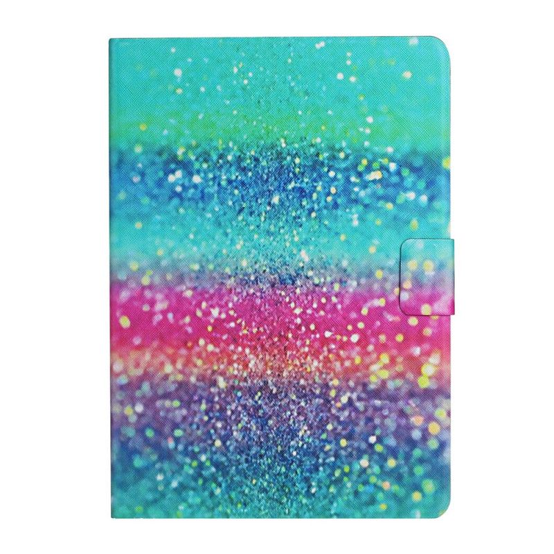 Lærdeksel Folio Deksel Samsung Galaxy Tab A7 Mobildeksel Glitterelement